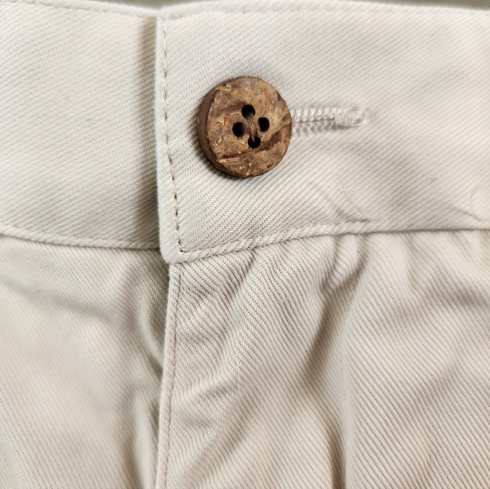 Pusser's Island‎ Reserve Men's Pants 100% Silk Khaki 36 X 30 Relaxed Fit - Picture 5 of 10
